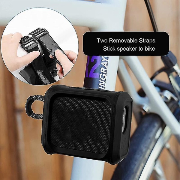 Cykelhøjttalerbeslag til Go3 Protect Case Strap Bracket Bærbar højttaleropbevaringsskal Udendørs S