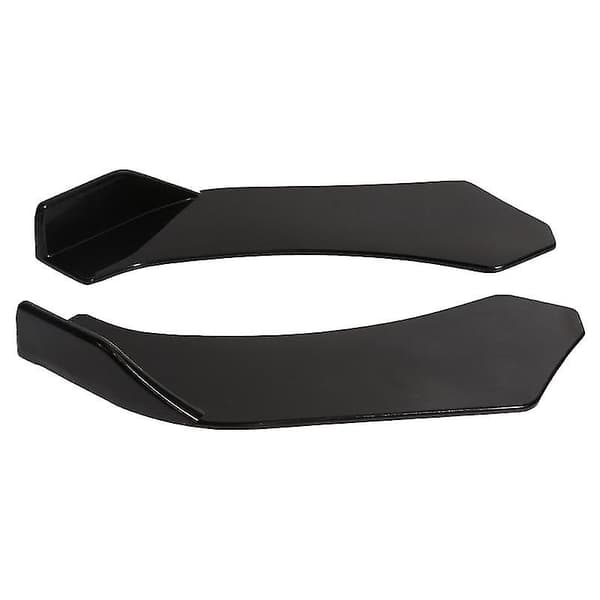 2 stk Bilskuffe Bumper Lip Splitter N Abs Spoiler