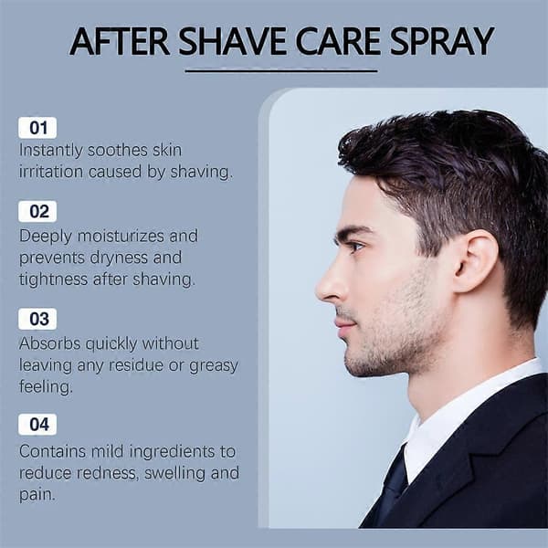 1-3x After Shave Spray, Kosteuttava After Shave Miehille Kosteuttava Punoitusta Hoitava Suihke 2pcs
