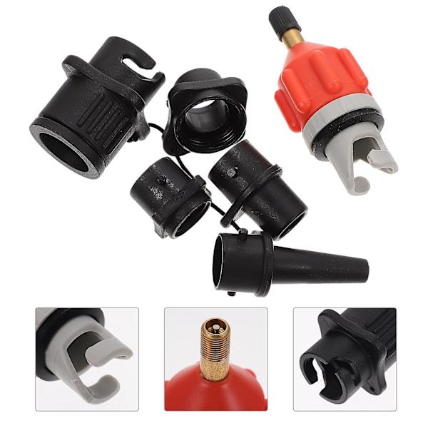Luftfittings Luftventil Konverter Sæt Halkey Roberts Pumpe Oppustelig Pumpe Adapter Oppustelig Kajak Pumpe Adapter