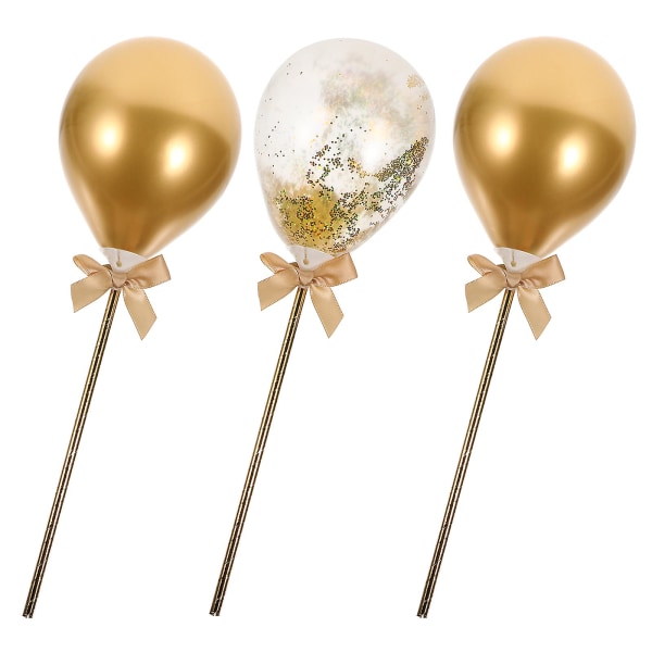 1 sett kakeballongtopp ballongkake cupcaketopp kakedekorasjonsutstyr