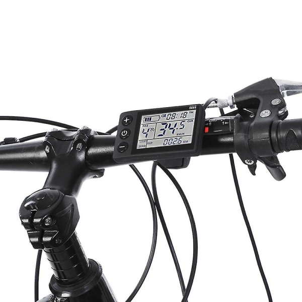 S866 Elektrisk Cykel Display Lcd Meter Til Intelligent Controller Ebike Panel Stik Elcykel,3