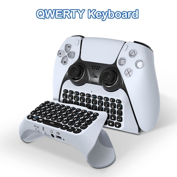 Trådlöst tangentbord 3.0 Controller Chat Pad för handkontroll Inbyggd högtalare Gamepad Tangentbord
