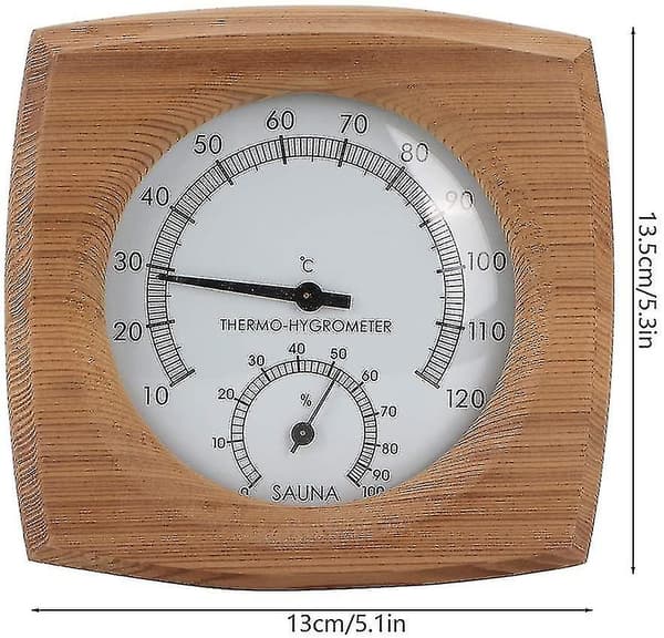 Sauna Termometer og Hygrometer 2-i-1, Innvendig