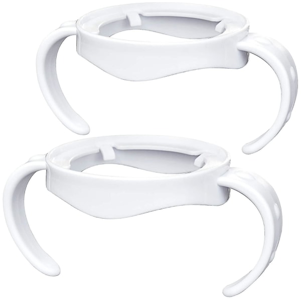 Babyflaskehåndtak for Philips Avent Natural babyflasker, kompatibel Avent flaskeholder for baby, 2 stk