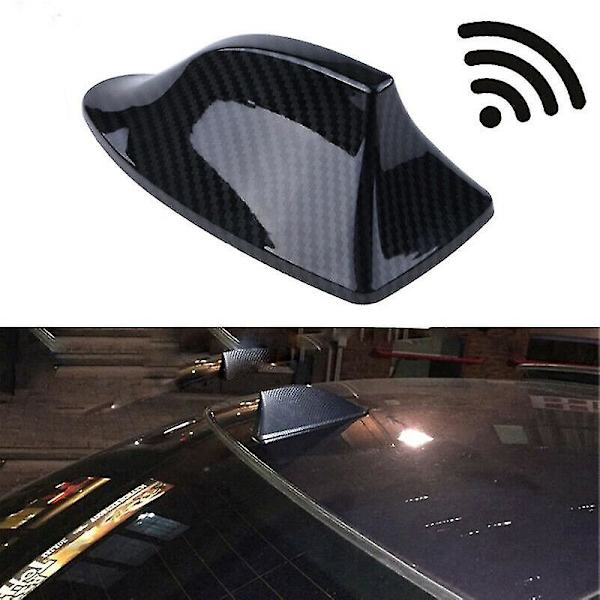 Carbon Fiber Shark Fin Antenn Tak Am/fm Radio F Fyndiq