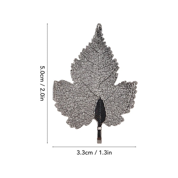 8 stk Maple Leaf Pendant Gjør-det-selv-håndverk Galvanisering Leaf Smykker Pendant For Øredobber Halskjeder Anklets