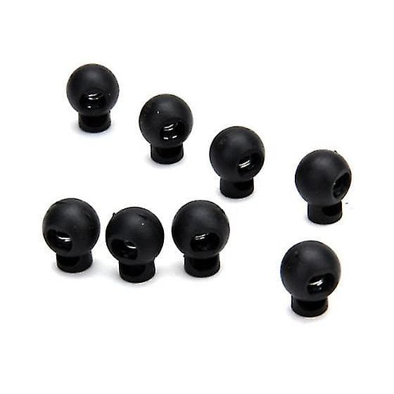 100 X Kuglesnøre S Toggles Runde Snøre