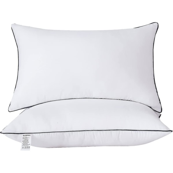 2 Pack Queen Bed Pillows, hotelliluokka