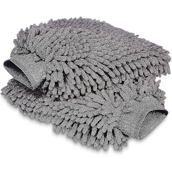 Deluxe Mikrofiber Biltvätt Vante (2-pack)