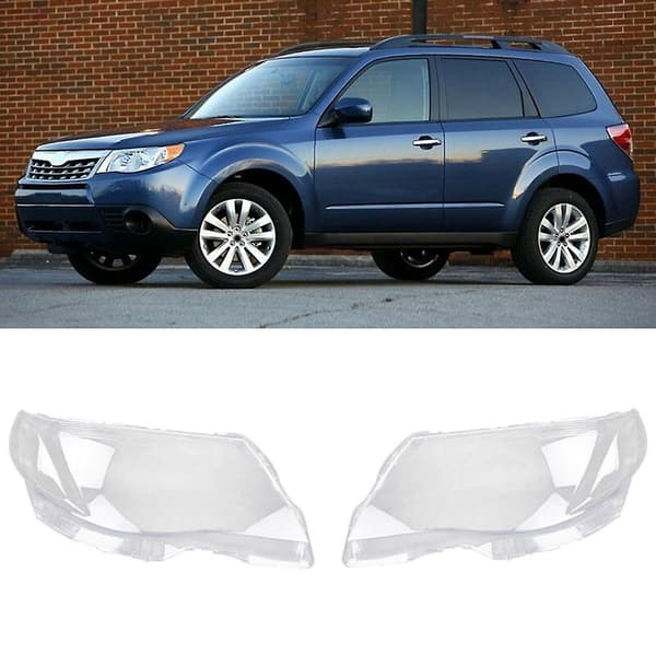Bilfrontlyktglass for Forester 2009-2012 Frontlyktdeksel Bilutskifting Auto Shell