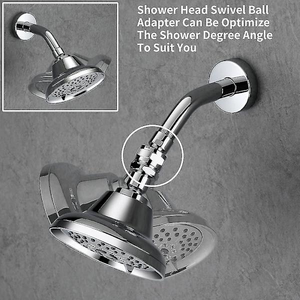 Bruseshowerhoved Regnbruseshower Kugleled Svingbart Hoved Reservedel Kuglehoved