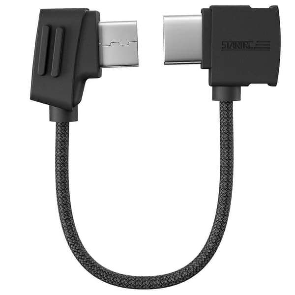 Typ A STARTRC För DJI Mavic Mini/Mavic Pro/Mavic Air/Spark Fjärrkontroll Typ-C till Micro Kabel