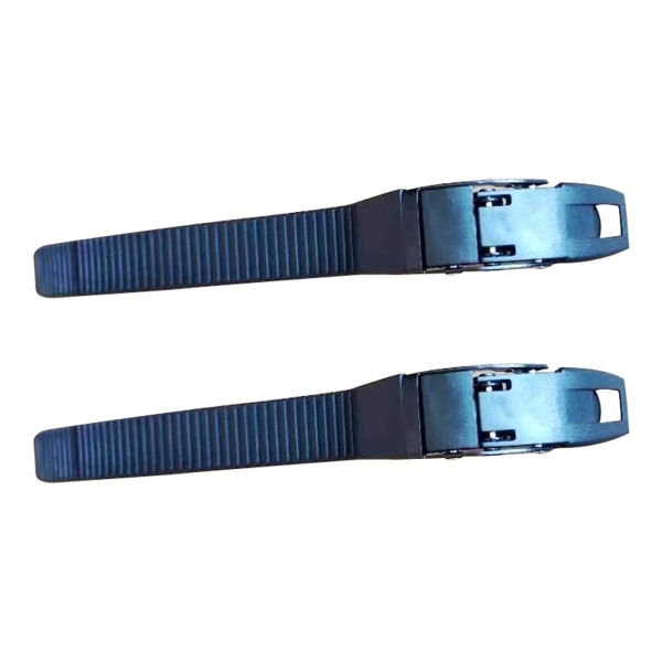 2 sett justerbar lengde med spenne Enkel installasjon Praktisk Inline Skate Strap Set