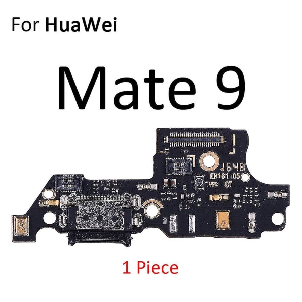 Ladeportkontaktkortdel Fleksibel kabel med mikrofonmikrofon for Huawei Mate 20 X 10 9 Pro Lite P Smart Plus 2019 2020 2021