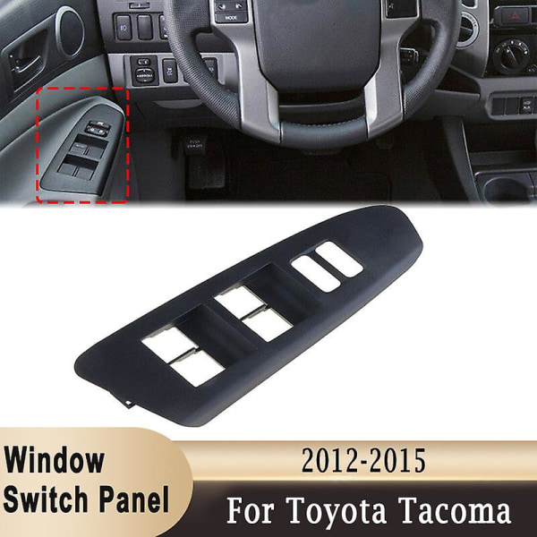 Bilfönsterbrytare Lyftpanel För Toyota Tacoma 2012-2015 Sidodörr Fönsterbrytare Knapp Dekoration Cover