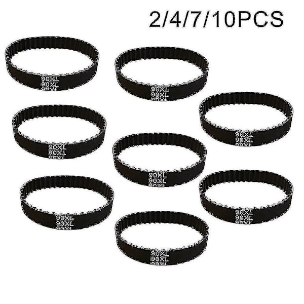 2/4stk Planer Drivrem 914592 Til Black Decker Dn75 Dn750 Kw750 Sr600 Sr600 Dn75 Sort Gummirem2