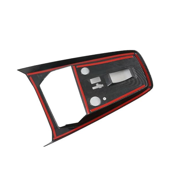 For A3l 2021 Karbonfiber Abs Bilskiftknapp Panel Deksel Trim