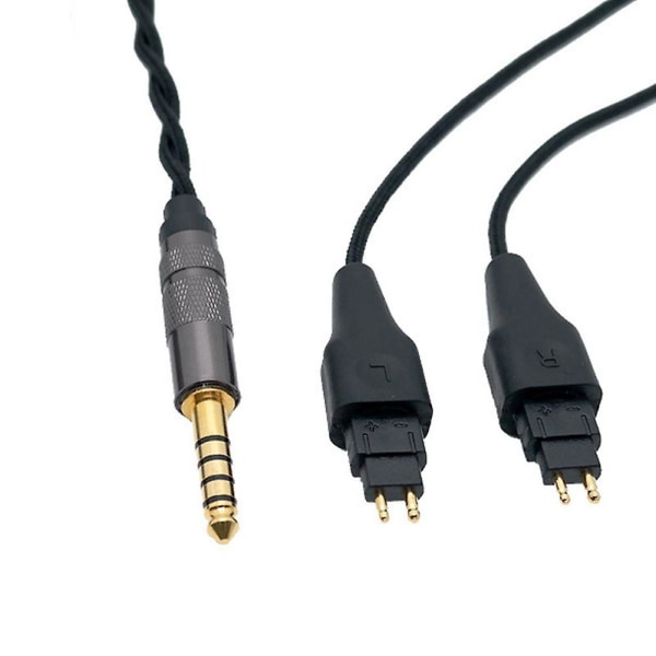 Hörlurar 4,4 mm balanserad kabel gör det själv-kabel för Hd580 Hd600 Hd650 Hd660s Hörlursuppgraderingskabel