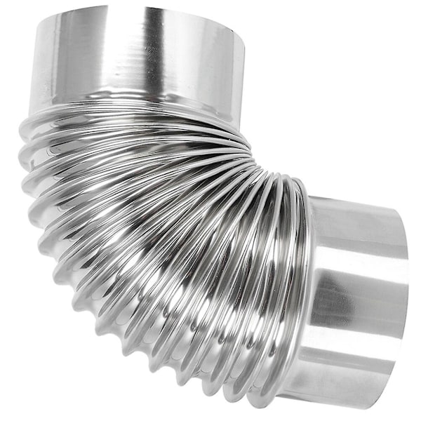 Metallpipe for pipe, rustfritt stål, for utendørs camping, vedovn