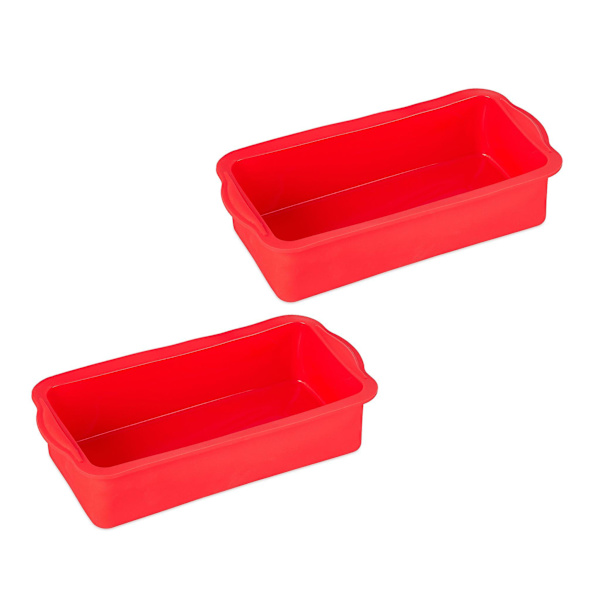 2 X Silikonbrødform