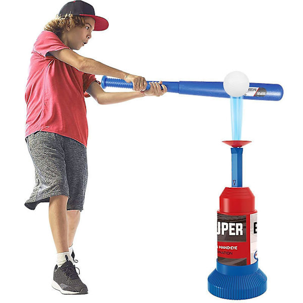 Tee Ball Set, Automatisk Baseball Launcher Utendørsleker Påskekurv Fyllstoffer