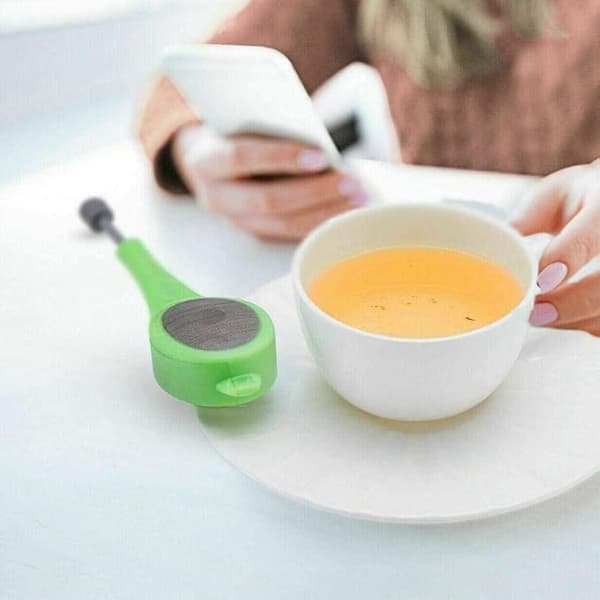 Silikon Teestrøer Temaker Te Bold Te Strøer Løse Blade Infuser