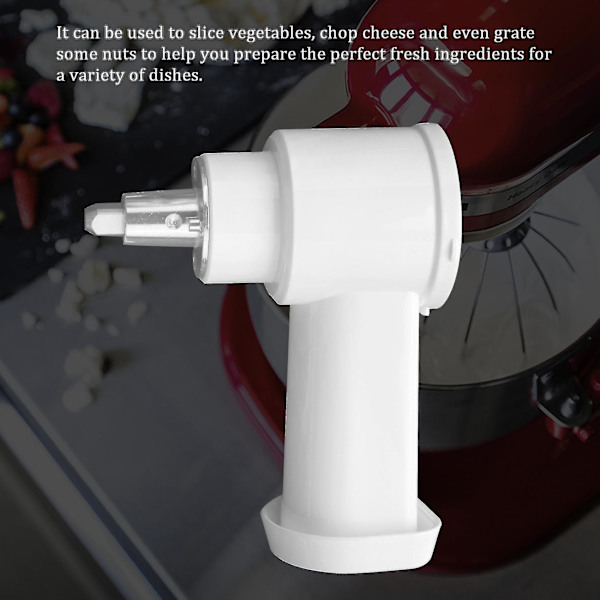 Kasvisleikkuri/raastin/juustoraastin Kitchenaid-lisävarusteisiin