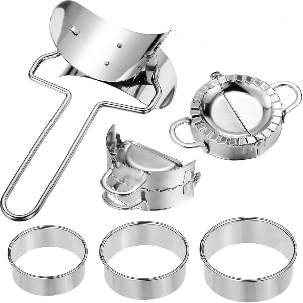 6-delad degpressats, Ravioli Maker, Dumpling Maker Set, Dumpling Maker Machine, Dump
