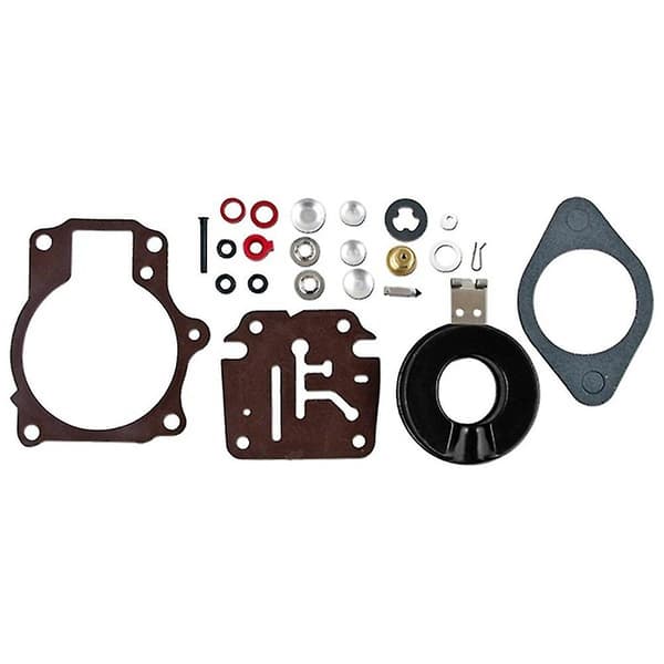 3 x Forgaser Carb Reparationskit og Flyde til Johnson Evinrude