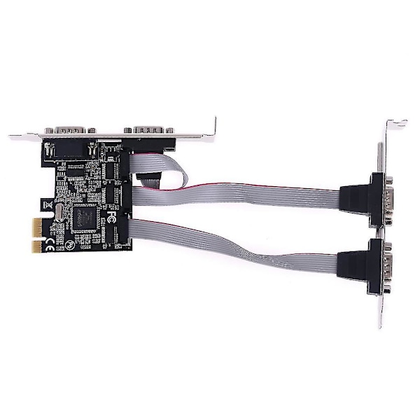 Txb071 Pci Express-tilleggkort 4 porter seriell stigerkort Multi Rs232 Db9 Com Pcie-utvidelsesadapter