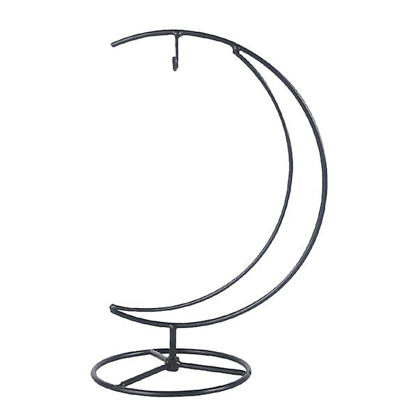 Ornament Display Stand Måne Plante Stativ Jern Pendel Stativ