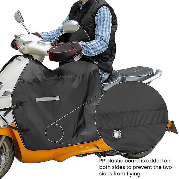 Knäskydd Benöverdrag För Scootrar Motorcykel Vintertäcke Vindtätt Vattentätt För Honda För Vespa