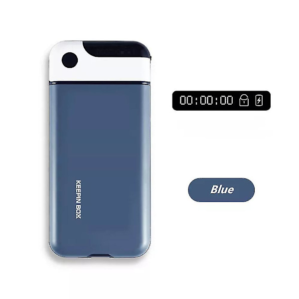 Smartphone Timing Lock Box Telefon Timing Box Selvdisciplin (farve: pink)