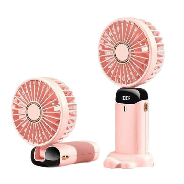 Multifunktionel blæser med digitalt display og aromaterapi 3-i-1 håndholdt Pink