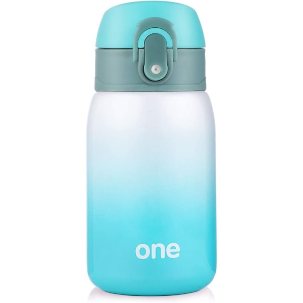 Kids Water Bottle, Double Wall Vacuum Insulated Stainless Steel Bottle for 24 hrs Cooling & 12 hrs Keep Warm, 9oz