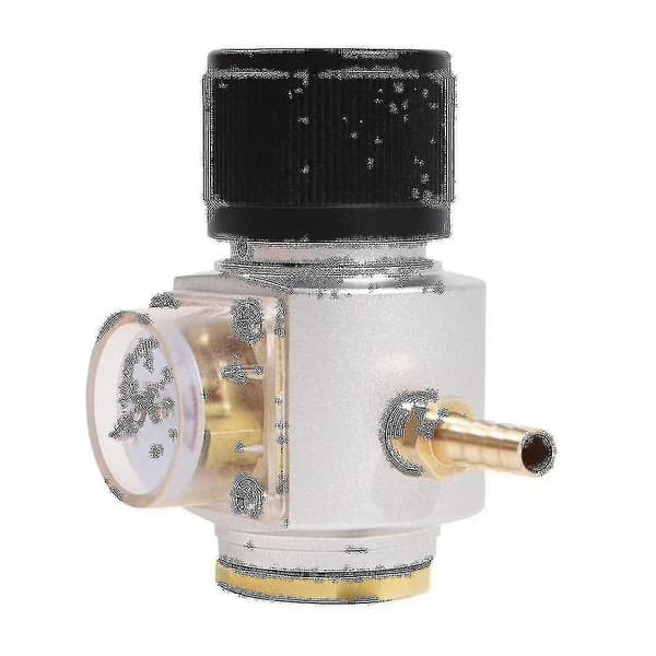 CO2-tankregulator, tryckreducerare, adapter för glasflaskor, akvarium, öl, vatten, växter