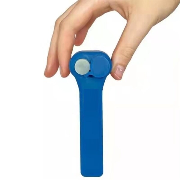 Håndholdt glidelås tau skytelapparat thruster loop lasso tau skyting leketøy blue
