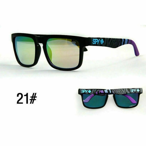 Nya Spy1 22color Ken Block Klassiska Cykel Sports Retro Solglasögon Uv400 Glasögon No 21