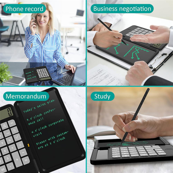 6,5 tuuman laskinkirjoitustabletti Kannettava älykäs LCD-grafiikka Kynäkirjoituslevy Piirustustabletti Paperiton Latausmahdollisuudella - Digitaaliset tabletit
