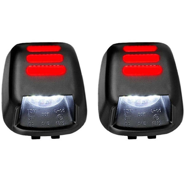 Bilstøtlys LED-skiltlys baklys vanntett baklys for Navara D40 2007-2016