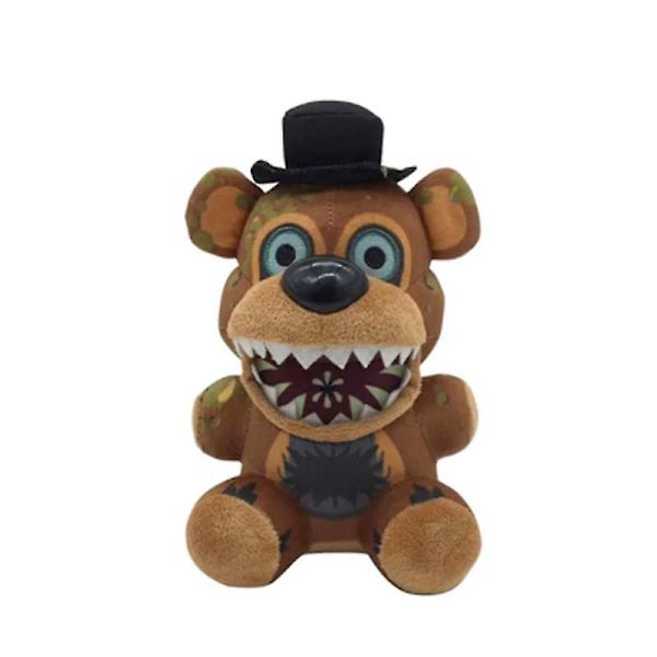 Blød Five Nights Freddy Plysdyr Dyr Gave Til Barn Fnaf Dukke Fazbear Bjørn Foxy Kanin Bonnie Chica Peluche Juguetes j
