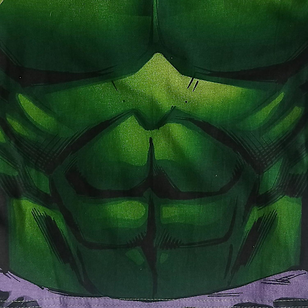Utrolige Hulk Pyjamas for Gutter Kles Opp Pjs Barn Avengers Nyhet Full Lengde Sett
