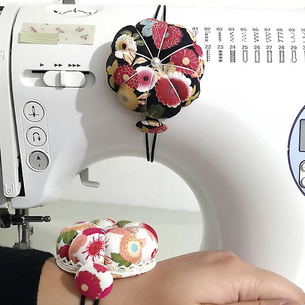 Polyester håndledds sy pute justerbar elastisk stropp nålepute