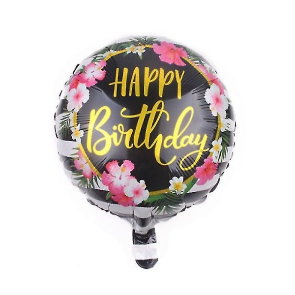 18 tums grattis på födelsedagen folie ballong födelsedagsfest dekoration födelsedag bukett