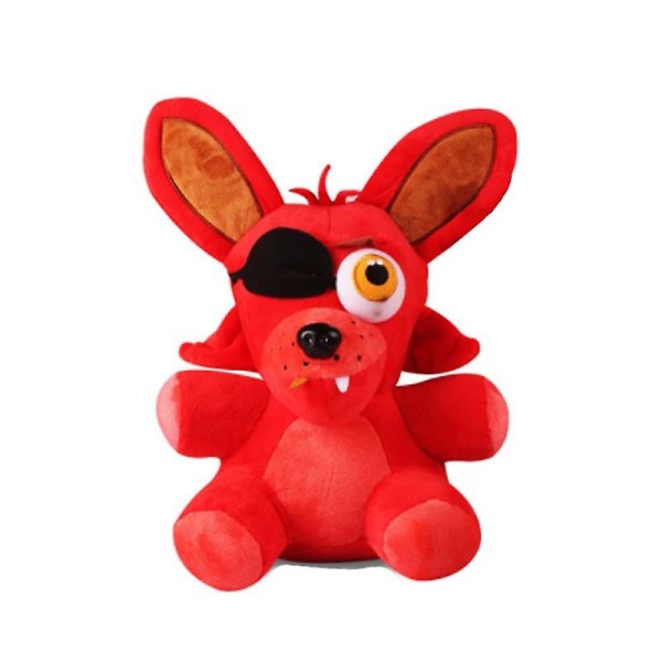Pehmeä Five Nights Freddyn täytetyt pehmoeläimet lahja lapselle Fnaf-nukke Fazbear karhu Foxy Rabbit Bonnie Chica Peluche Juguetes G