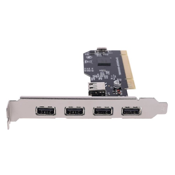 5 Ports Usb 2.0 Pci Hub Controller Udvidelseskort 480mbps Desktop Converter Nec720101 Chipset Driver