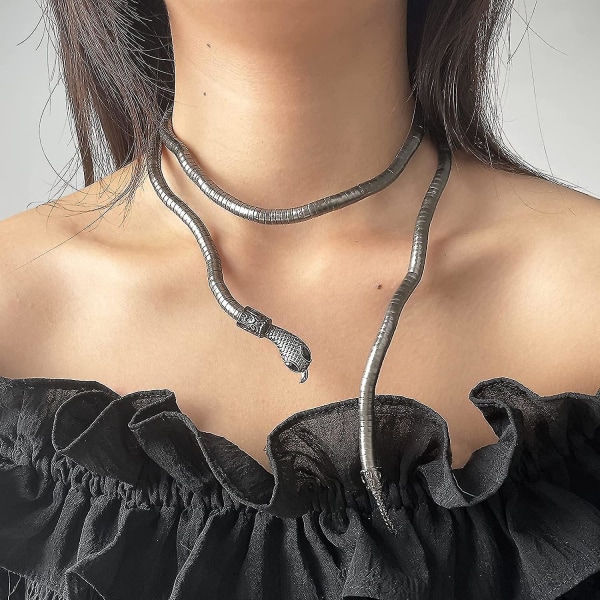 Fleksibelt slangearmbånd for kvinner bøybart slangekjede