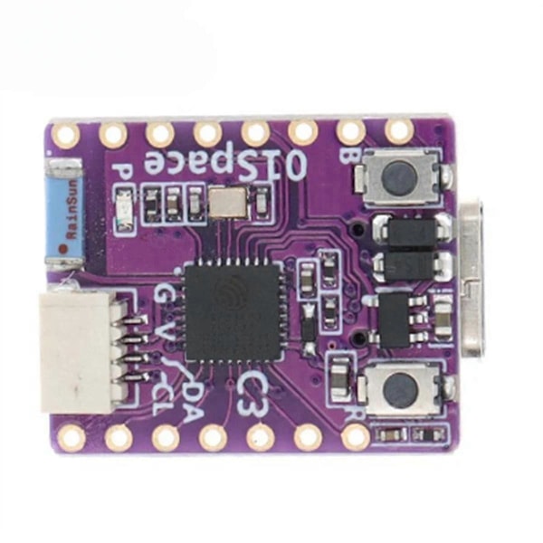 ESP32 Utviklingskort ESP32-C3 0.42 Tommers LCD-skjerm WiFi Bluetooth for Micropython (med LCD)