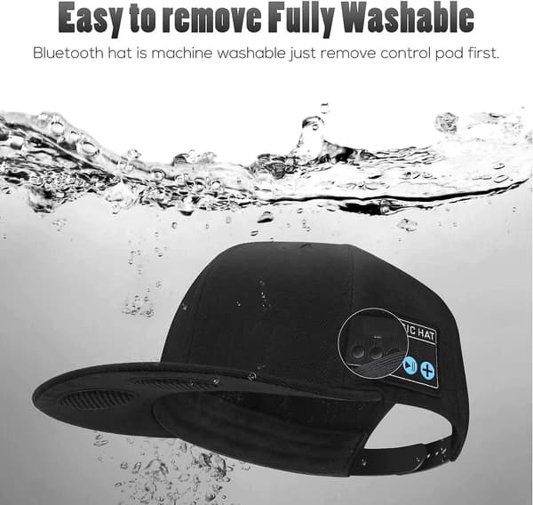 Hattu Bluetooth-kaiuttimella Säädettävä Bluetooth-hattu Langaton älykäs kaiutinpuhelinlippis